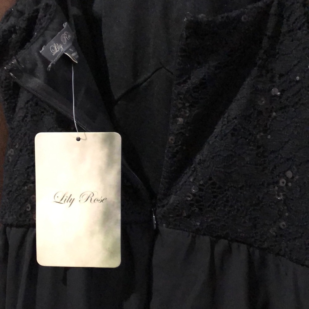 Lily Rose Little Black Dress - Picture 2 of 6